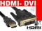 KABEL HDMI-DVI 3 METRY v1.3b 2560x1600p GOLD 10 GB