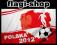 Flaga Polska 2012 gadżet na EURO 250x150 OSTATNIE