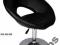 KRZESLO FOTEL KLUBOWY SALONOWY BAR HOKER CZARNY