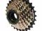 Wolnobieg 7V SHIMANO 13-28z srebrny HG-37 twardy