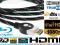 Kabel HDMI GOLD 24K v1.4 FULL HD 3D 1,8m ETHERNET