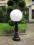 MAŁA LAMPA ŻELIWNA DO OGRODU - STYLOWA - 75cm