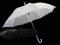 118 cm BIAŁY parasol 24h KURIER ŚLUB / komunia