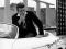James Dean White Car - plakat 61x91,5 cm