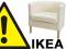 IKEA SOLSTA OLARP fotel krzeslo sofa jasny NOWY fv