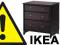 IKEA VALLVIK KOMODA SZUFLADY POLKA REGAL WYPRZEDAZ