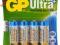 BATERIA ALKALICZNA (AA) R6 +++ GP ULTRA PLUS +++