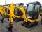 Minikoparka JCB 8014 oszklona 2005rok 40.500netto