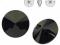 S 3015 Swarovski Button guziki  JET U 10 mm