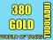 380 GOLD WORLD OF TANKS WOT SZYBKO ZŁOTO 24/7