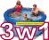 3w1 BASEN OGRODOWY ROZPOROWY 244x76 INTEX Warszawa