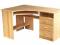 MAGNAT -Biurko Sosnowe narożne - CEZAR kolor Sosna