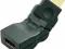 Adapter HDMI - HDMI FM łamany obrotowy (943080)49B