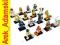 LEGO MINIFIGURES 8831 MINIFIGURKI Komplet 16szt.