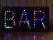 LED REKLAMA RGB 10 mm dioda 58x32cm BAR WEWNĘTRZNA