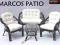 RATAN MEBLE RATTANOWE KOMPLET MARCOS DELUXE PATIO