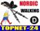 1 KIJ KOREK NORDIC WALKING KIJE KIJKI + GRATISY