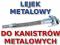 LEJEK METALOWY ŁAMANY DO PALIWA Z SITKIEM 58099 FV