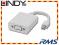 Adapter gn. VGA - wt. Mini Displayport Lindy 41025