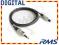 Kabel jack optyczny -TOSLINK SPDIF- Digital - 0,5m