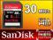 SANDISK 8GB EXTREME HD VIDEO SDHC 30MB/S CLASS 10