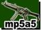 KARABIN ELEKTRYCZNY MP5A5 (d95) MAG. 100 KULEK ASG