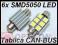 CAN BUS Rurka Led 36 mm 6xSMD C5W C10W Tablica
