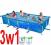 3w1 Basen Stelażowy Prostokątny Intex 450x220x84cm