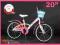 Extra ROWER Dla Dziewczynki 20 Rowerek na PREZENT.