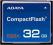 **ADATA** CF COMPACT FLASH 32GB 32 GB 533X 80MB/s