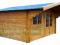Domek drewniany o wymiarach 400cm x 500cm