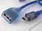 Kabel adapter USB mini  A - B Gniazdo przejsciowka