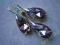 SWAROVSKI - ELEGANCKI KOMPLET 3 cz. -VIOLET - NOWY SWAROVSKI - ELEGANCKI KOMPLET 3 cz. -VIOLET - NOWY