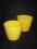 OSŁONKA CERAMICZNA ŻÓŁTA 14 CM