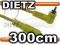 DIETZ GERMANY KABEL VIDEO CHINCH TURIN 3m 75OHM HQ