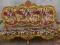 Barokowa złota sofa
