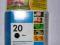 Tusz HP 20 BLACK 610c 615c 640c 656c ORYGINALNY