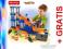 Fisher Price HOT WHEELS rampa auto TOR KLOCKI !