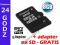 Karta KINGSTON MICRO SD 8GB + ADAPTER GRATIS O91