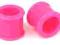 PIERCING TUNELE SILIKONOWE FUKSJA FLEXI 14mm nowe
