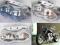 Lampa zespolona reflektor street custom drag stunt