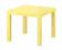 LACK IKEA stolik zółty