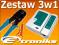 ZESTAW Zaciskarka + Tester RJ45 RJ11 + Nóż + Etui