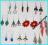 ZESTAW 10 par KOLCZYKOW okazja!!
