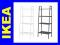 IKEA LERBERG - STYLOWY MOCNY REGAŁ PÓŁKI - KOLORY