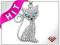 NASZYJNIK KOTEK ZAWIESZKA SWAROVSKI -50%