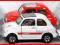 Fiat 500 Abarth - Metal Maisto skala 1:31 - Wawa