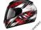 KASK LS2 FF351 WOLF BLACK RED S M L XL +KOMINIARKA