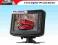 Monitor LCD 5 cali dwa wejścia AUDIO-VIDEO, czarny