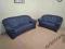 Sofa Kanapa 3+2 osobowa NIEBIESKA BŁĘKITNA GRANAT